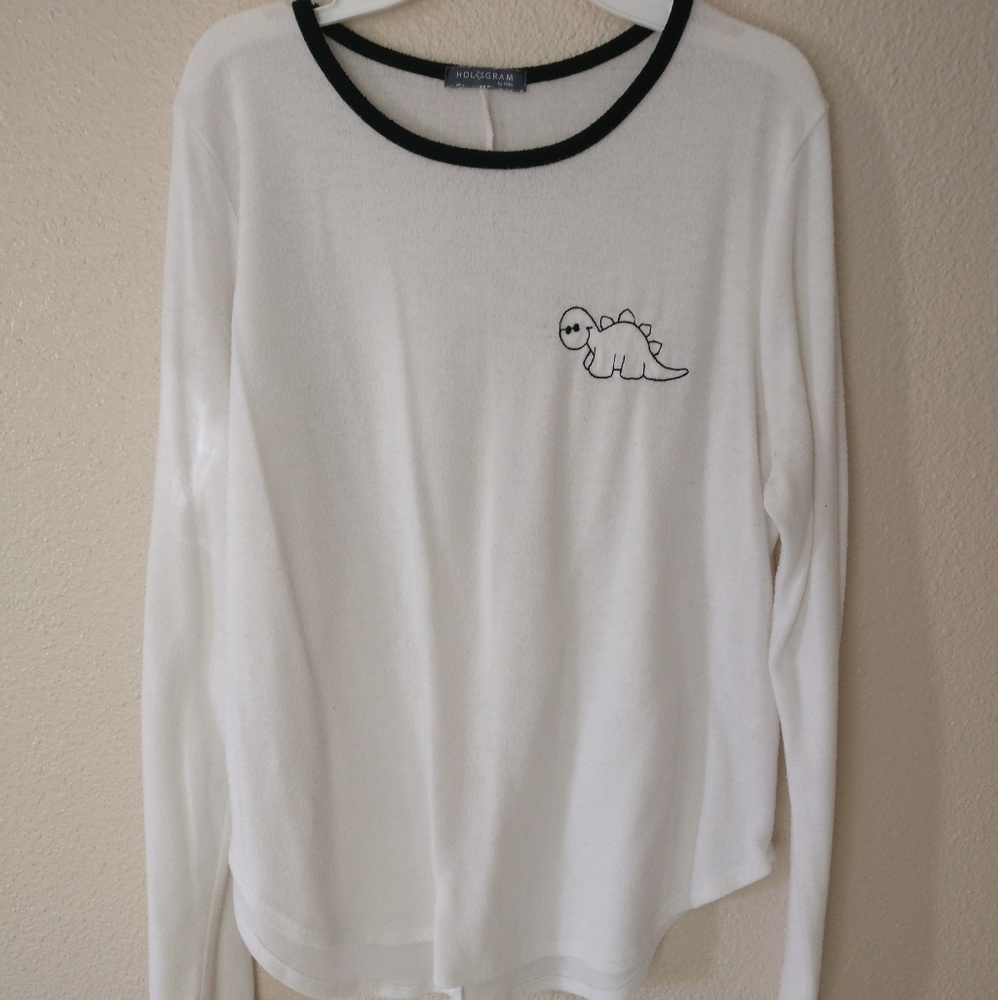 White Sweatshirt/Sweater